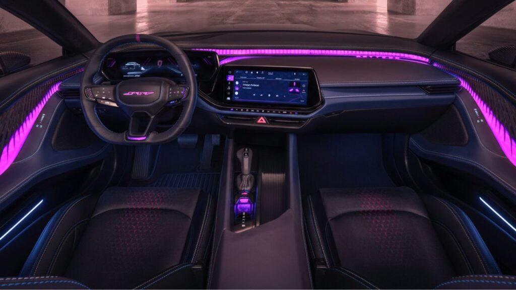 2025 Dodge Challenger's interior