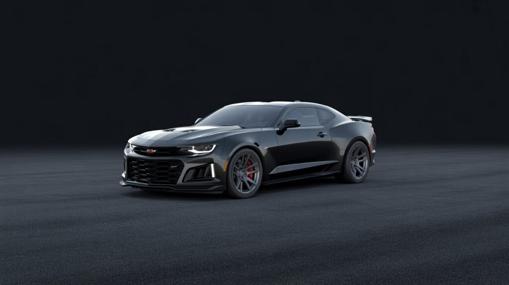 2025 Chevrolet Camaro ZL1 in black parked